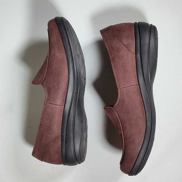 Dansko Marianne brown leather slip on loafers shoes 41 - Picture 7 of 10